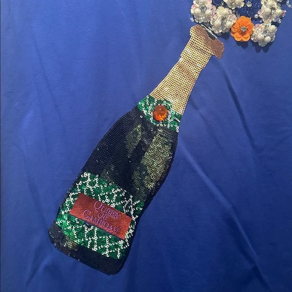 Queen of sparkles game day T-shirt - Picture 5 of 8